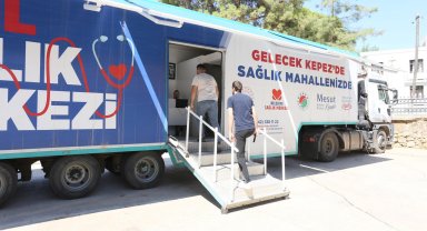 Kepez'in Mobil Sağlık Merkezi'nden Dokumapark'ta kanser taraması
