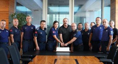 Kotan, personelin zabıta haftasını kutladı