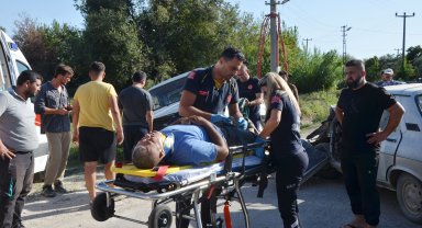 Serik'te kaza: 2 yaralı