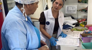 Zabıtadan okul kantinlerinde denetim