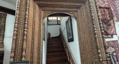 'Kaleiçi'nde bulunan mihrap etnografik açıdan önemli bir eser'