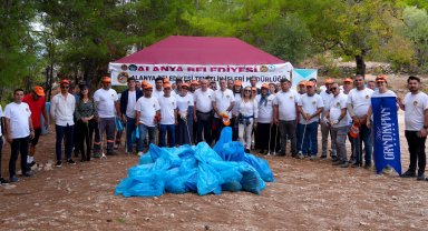 Alanya'da kale temizliği