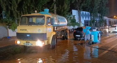 Alanya'da sağanak etkili oldu