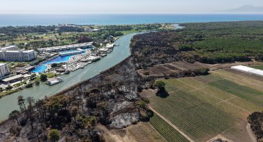 Antalya - 'Kumköy'de her yangında 'otel yapılacak' dedikodularına alıştık' Video eklendi