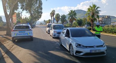 Antalya'da 2 haftada 36 bin 496 sürücüye ceza