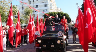 Antalya'da Cumhuriyet coşkusu