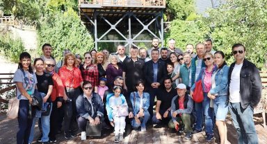 Barajda muhteşem manzara