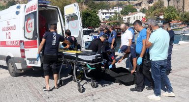 Falezlerden düşüp öldü