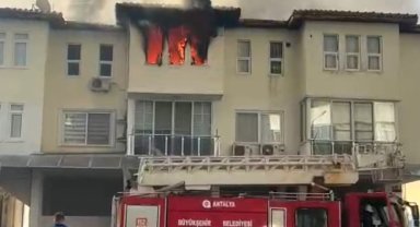 Korkutan yangın büyümeden söndürüldü