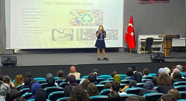 Lise öğrencilerine sıfır atık ve iklim değişikliği eğitimi