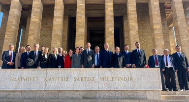 Manavgat Belediye Başkan Vekili Çiçek, Anıtkabir'de