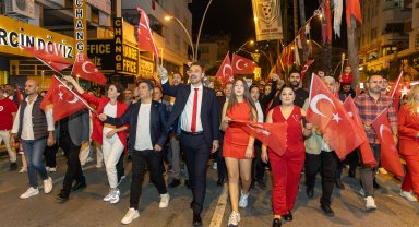 Manavgat'ta fener alayı, kortej ve konserle Cumhuriyet coşkusu