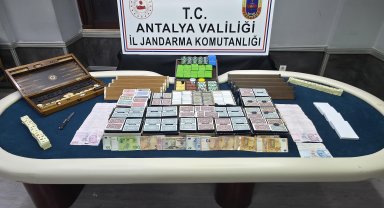 Manavgat'ta yasa dışı kumar operasyonu