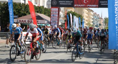 Türkiye Kupası Puanlı Yol Yarışları'nın son etabı Alanya'da yapıldı