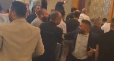 TÜRSAB Muratpaşa BTK seçiminde kavga çıktı; o anlar kamerada