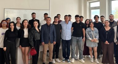 AGC Başkanı Taş, Gastronomi öğrencileriyle buluştu