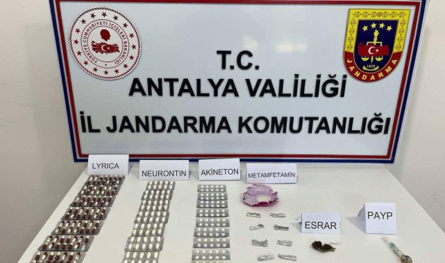 Alanya'da uyuşturucu baskını