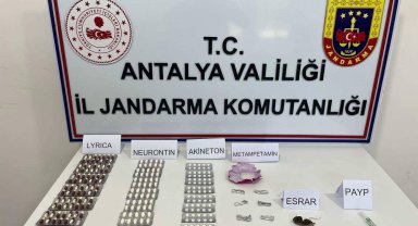 Alanya'da uyuşturucu baskını