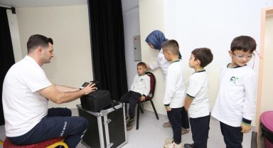 Anaokulu ve ilkokulda göz sağlığı taraması