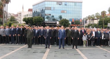 Atatürk Alanya'da anıldı
