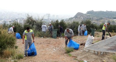 Çankaya'da temizlik seferberliği; 80 çuval çöp toplandı