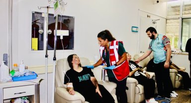 Hastanede afet tatbikatı