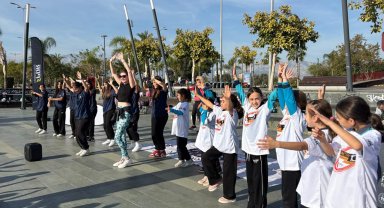 İlkokul öğrencileriyle 'sağlıklı yaşam' etkinliği