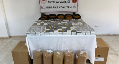 Kaçak tütün ve makaron baskını