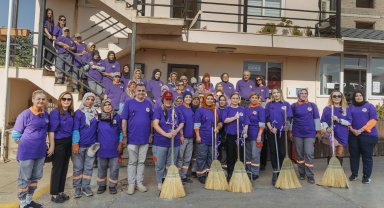 Kadın personeller şiddete karşı farkındalık oluşturdu