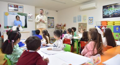 Kepez'in minik doğa kaşiflerinden renkli çalışmalar