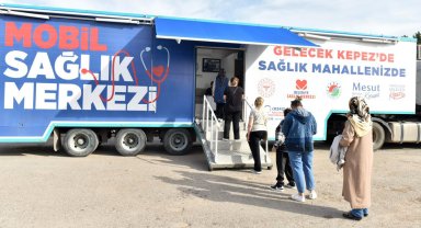 Kepez'in Mobil Sağlık Merkezi Duraliler'de