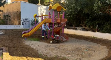 Alanya'da çocuk parkları yenileniyor