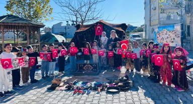 Anaokulu öğrencilerine Yerli Malı Haftası etkinliği