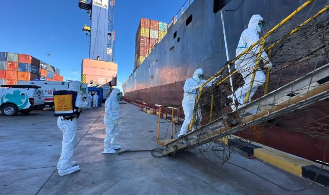 Antalya Limanı'nda Halk Sağlığı Acil Durum Tatbikatı