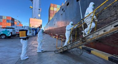 Antalya Limanı'nda Halk Sağlığı Acil Durum Tatbikatı