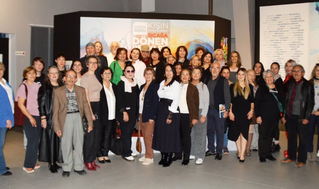 Antalya'da sıcağa dönen renkler sergisi