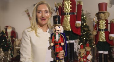 Büyük boy figürler, yılbaşı dekorasyonunda yeni gözde