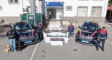 Jandarmadan silah kaçakçılığı operasyonu