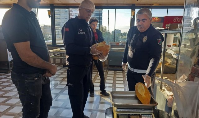 Kepez'de fırın denetimi