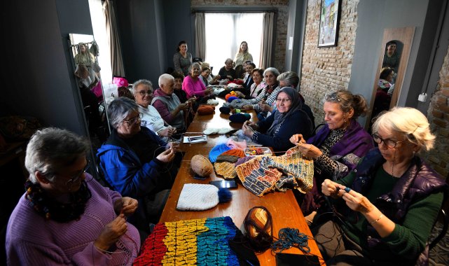 Muratpaşa Çifte Kuyular Yaşlı Evi'nden minikleri ısıtan proje