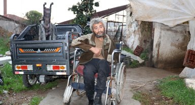 Muşambayla çevrili alanda yaşam mücadelesi