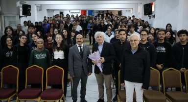 Prof. Dr. Ömer Özkan, TOBB Fen Lisesi öğrencileriyle bir araya geldi