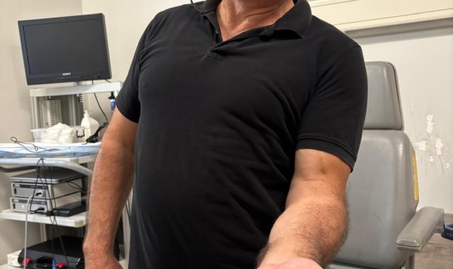 Tükürük bezinden, en büyüğü 2 santim olan 5 taş çıkarıldı