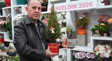 Yeni yıl sepetleri 3 bin liradan, canlı çamlar 1200 liradan alıcı buluyor