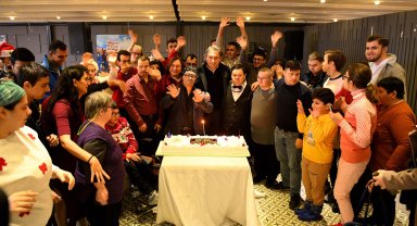 Yeni yıla Engelsiz Kafe'de 'merhaba' dediler