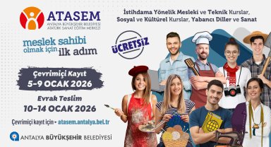 ATASEM'de ikinci dönem kayıtları başlıyor