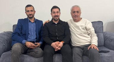 Depremzede aileden vefa ziyareti