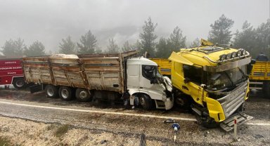 Finike'de kaza: 1 ölü, 1 yaralı