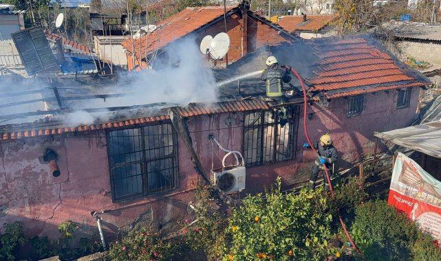 Gecekondu yangında kullanılamaz hale geldi
