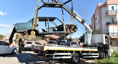 Kepez'de görüntü kirliliğine müdahale